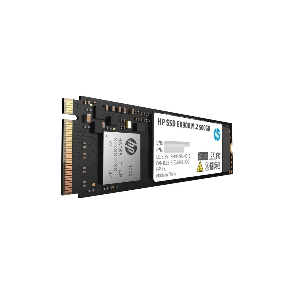 Накопичувач SSD M.2 2280 500GB EX900 HP (2YY44AA) - зображення 2