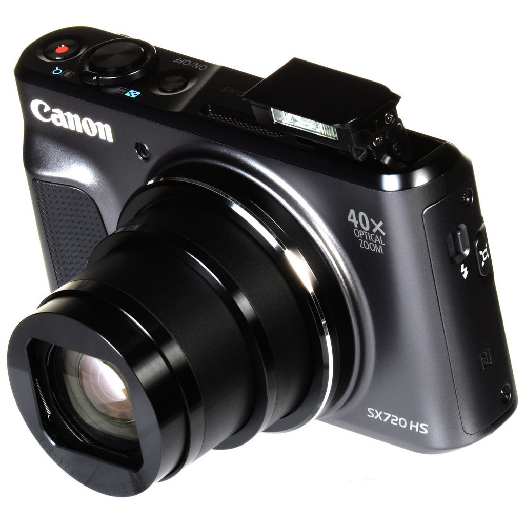 Цифровий фотоапарат Canon PowerShot SX720HS Black (1070C015AA) - зображення 8