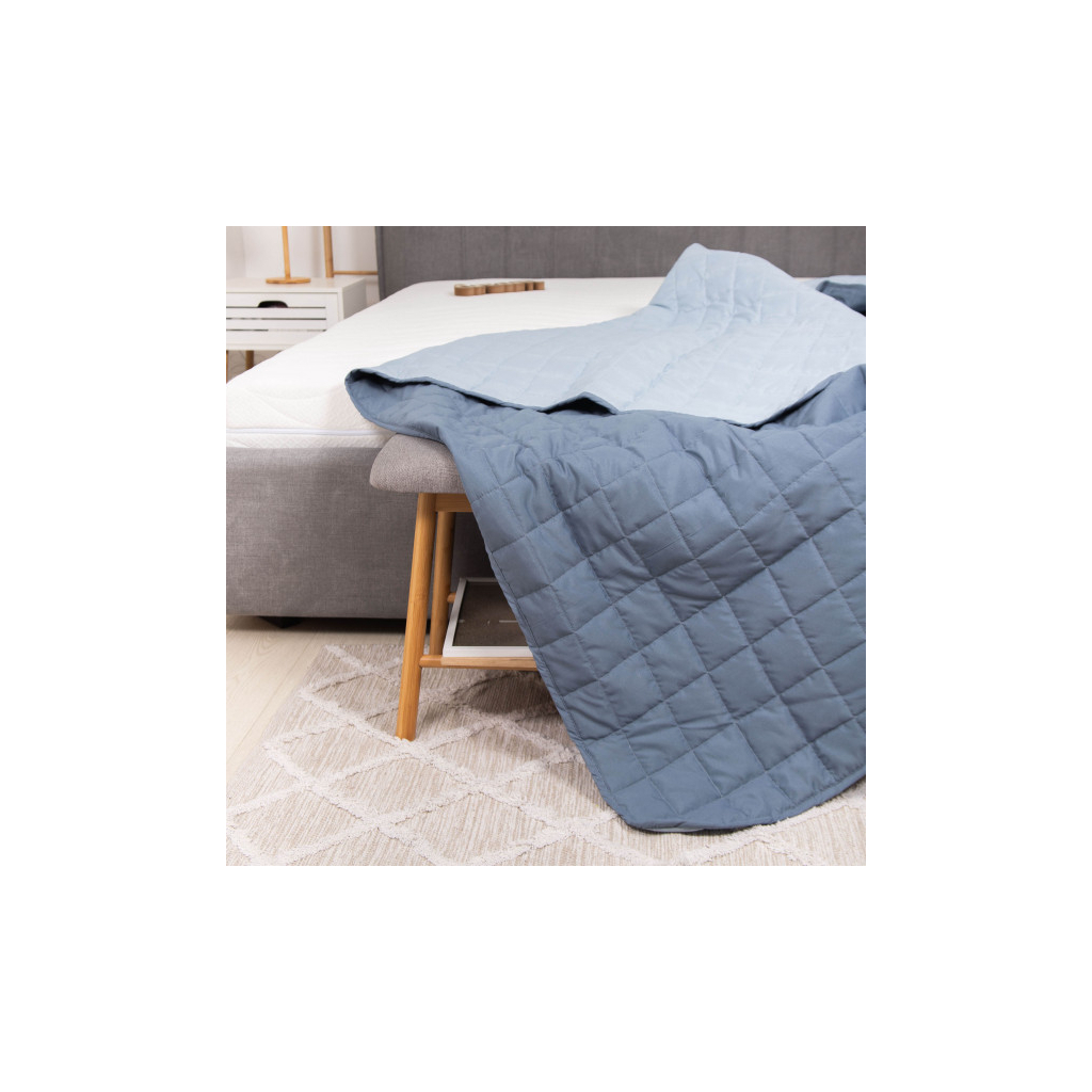 Покривало Viluta стьобане двустороннє Дует Морський бриз 140х210 (дует Морський бриз 210*140) - зображення 5