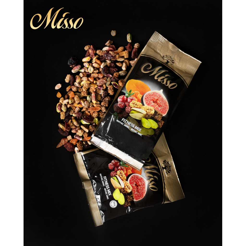 Горіхи Misso Асорті Фітнес Мікс 125 г (4820146730526) - изображение 2