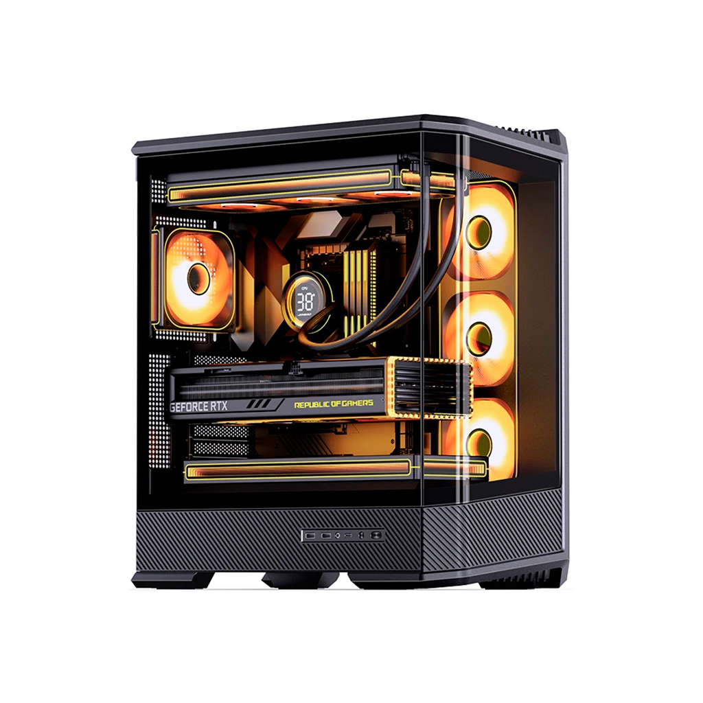 Корпус JONSBO D400 Black - зображення 12