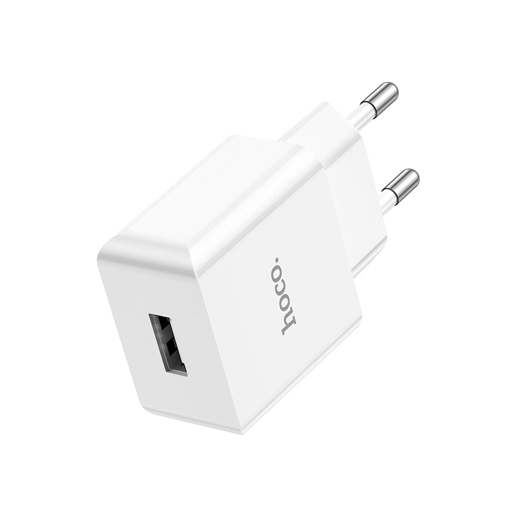 Зарядний пристрій HOCO C106A Leisure USB 10.5W White (6931474783882) - зображення 4