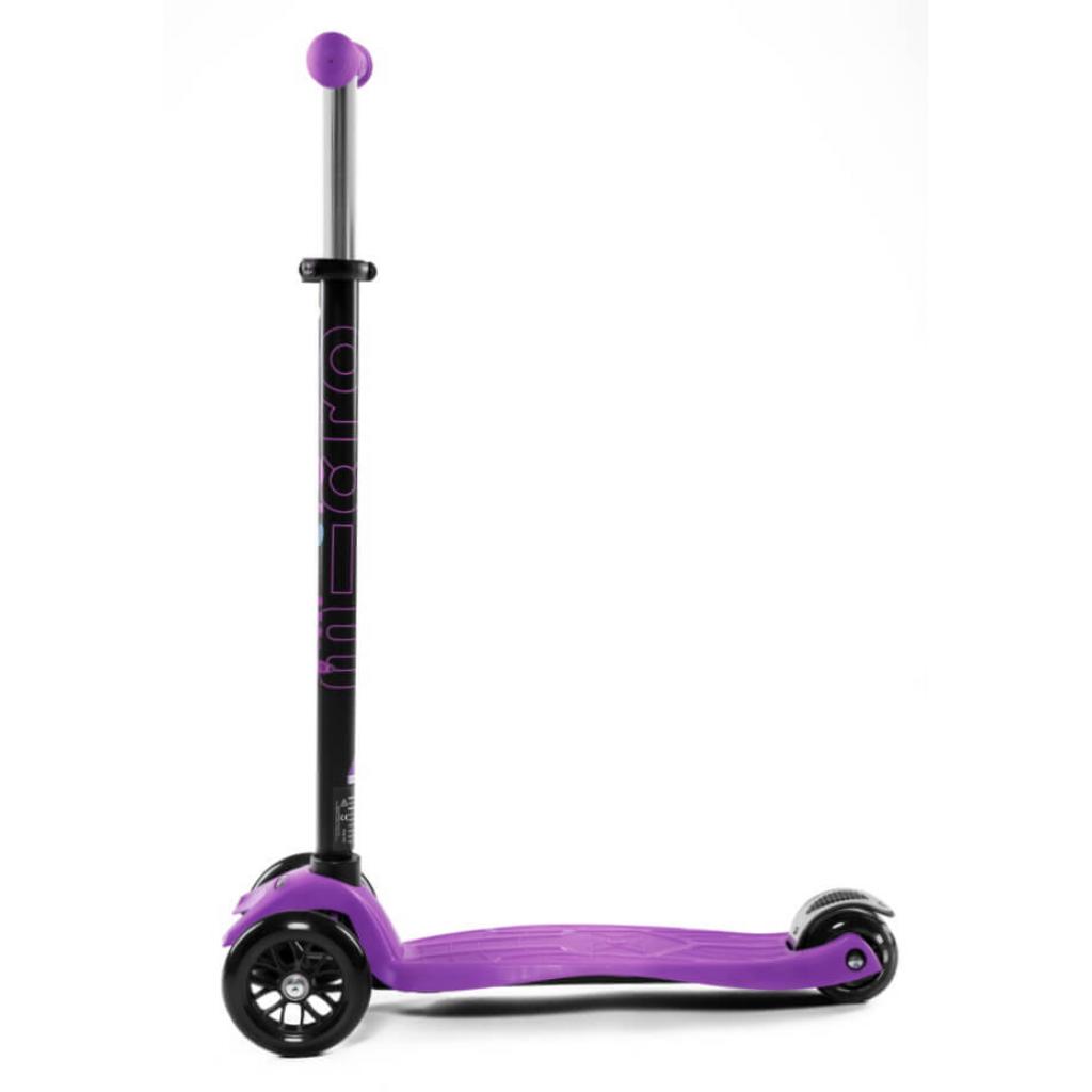 Самокат Micro Maxi Black Purple (MM0019) - зображення 2