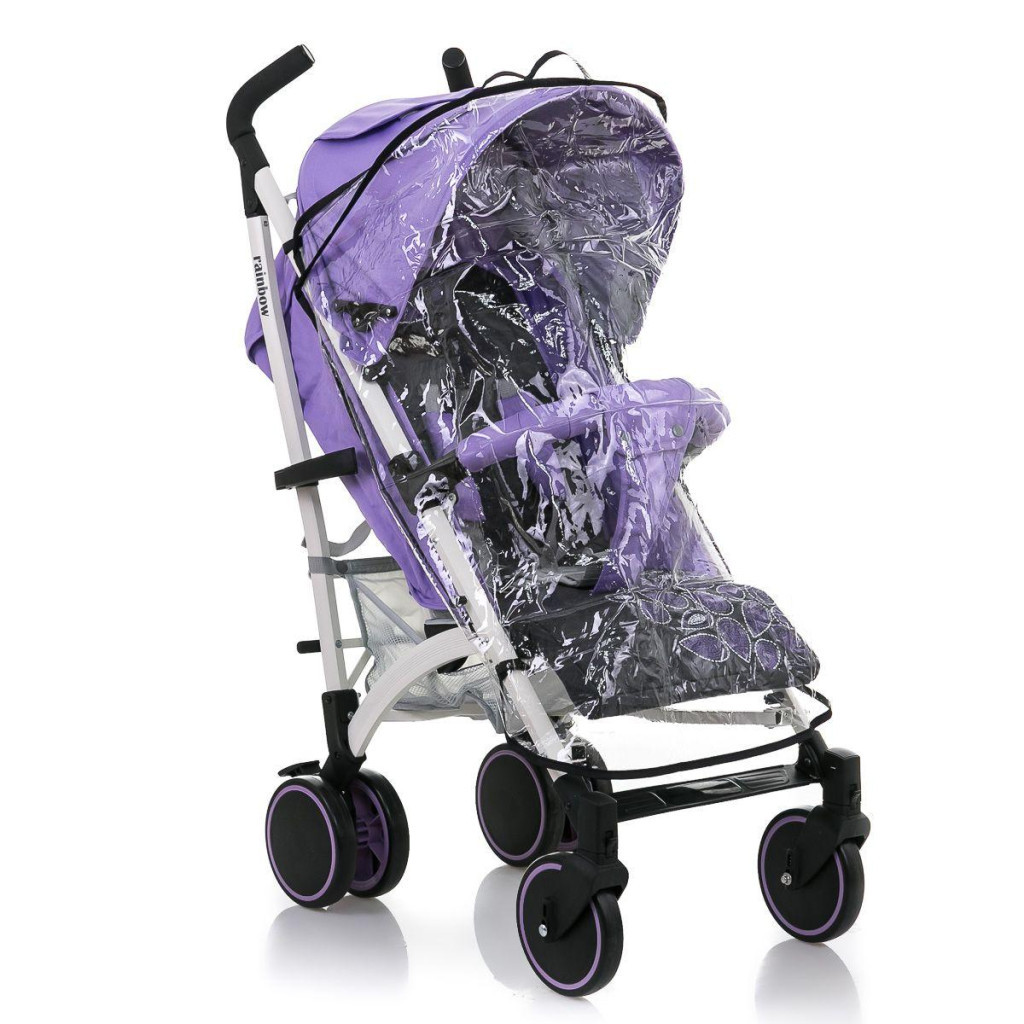 Коляска BabyHit Rainbow D200 Violet Grey (30 197) - зображення 9