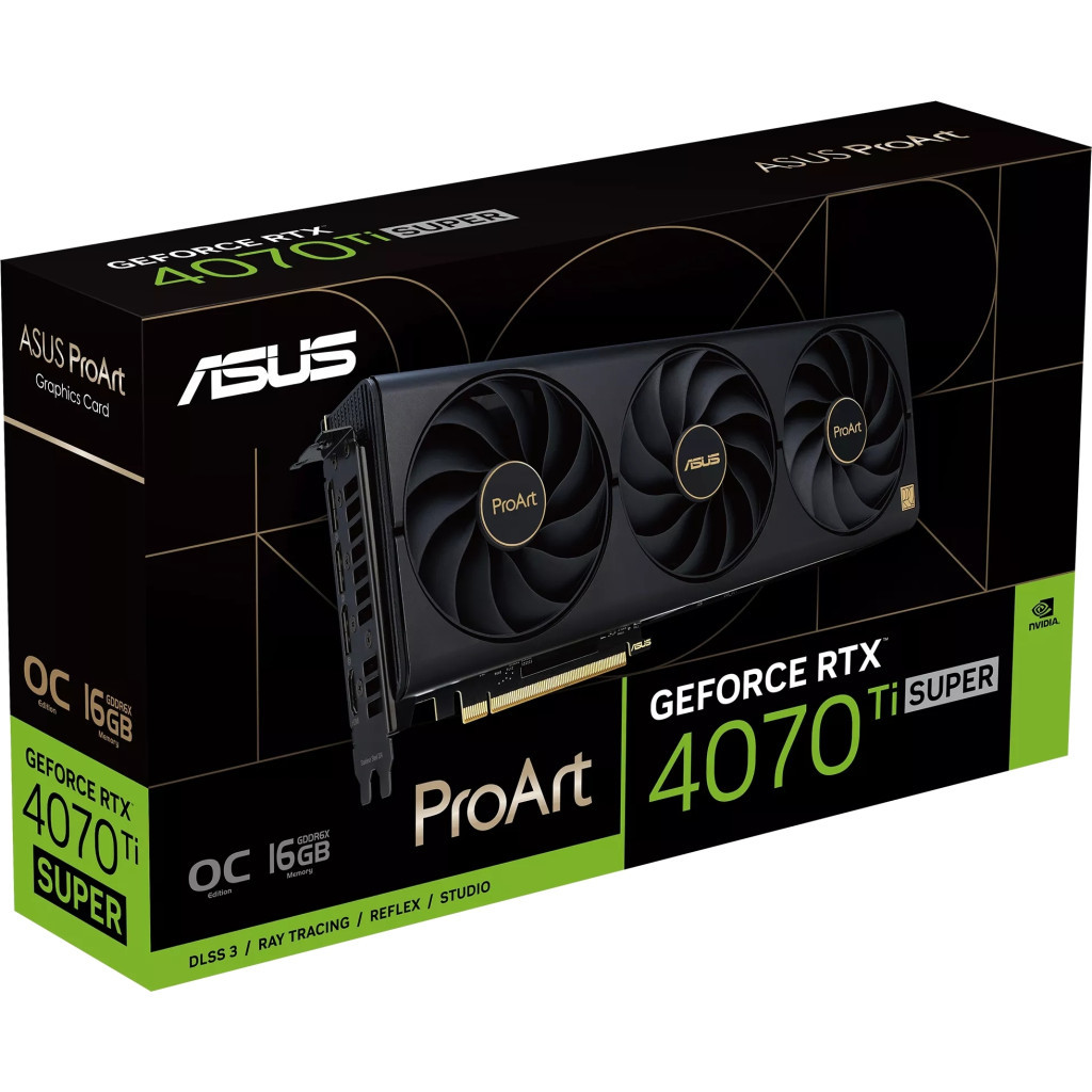 Відеокарта ASUS GeForce RTX4070Ti SUPER 16Gb PROART OC (PROART-RTX4070TIS-O16G) - зображення 12