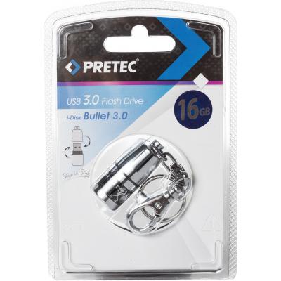 USB флеш накопичувач Pretec 16GB Pretec i-Disk Bullet USB 3.0 (B3U16G-ST) - зображення 4