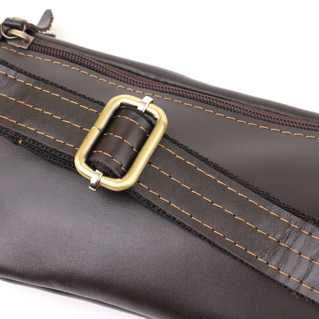 Сумка Shvigel З натуральної шкіри Коричнева (23126) - зображення 5