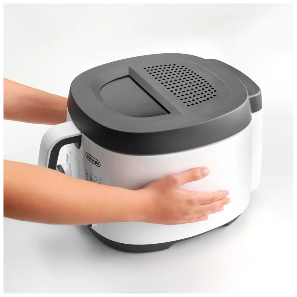 Фритюрниця DeLonghi FS 3021 W - изображение 2