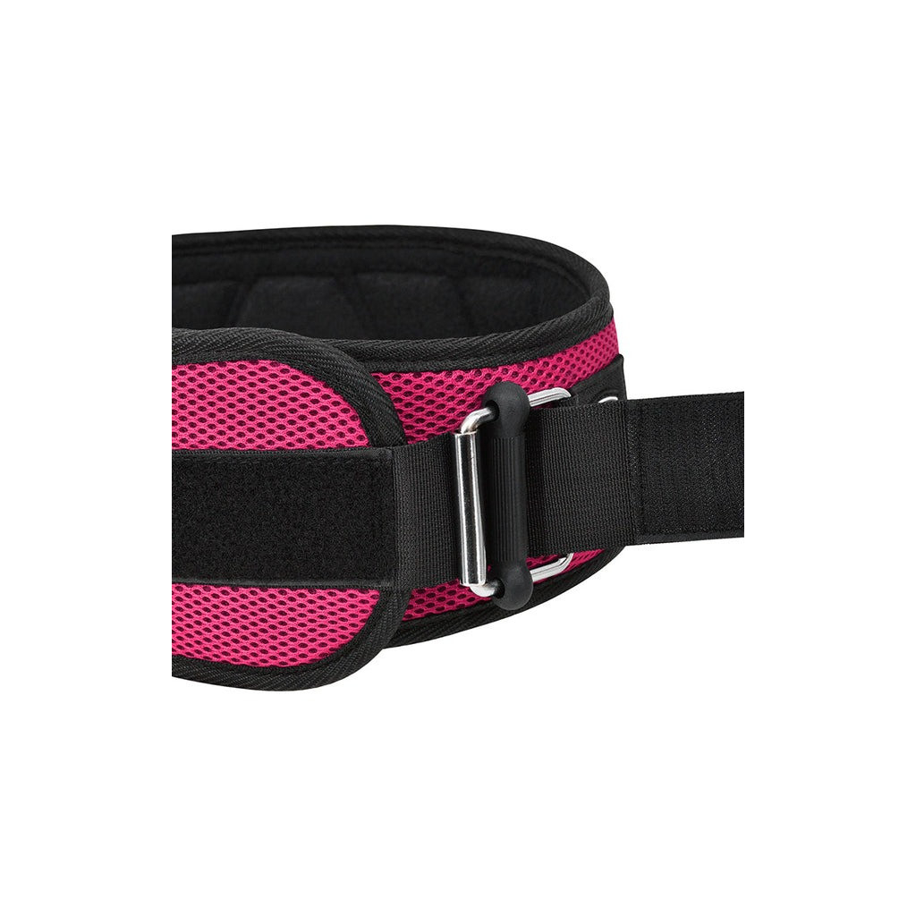 Атлетичний пояс RDX RX4 EVA Curve неопреновий Pink S (WBE-RX4P-S) - зображення 4