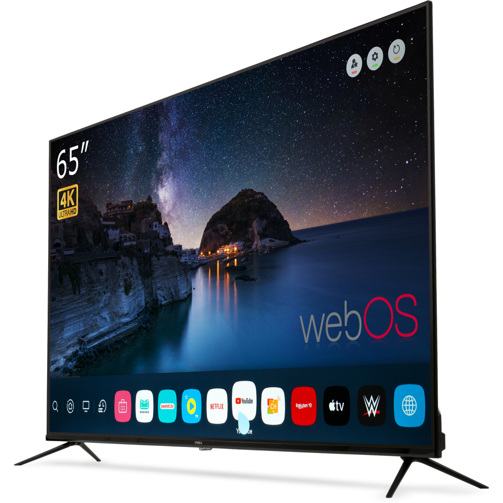 Телевізор Vinga S65UHD25BWEB - зображення 3