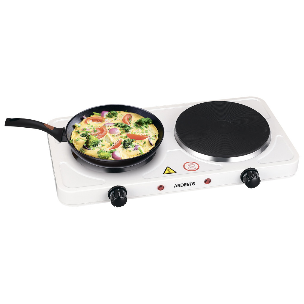 Настільна плита Ardesto ECS-J225W - зображення 2