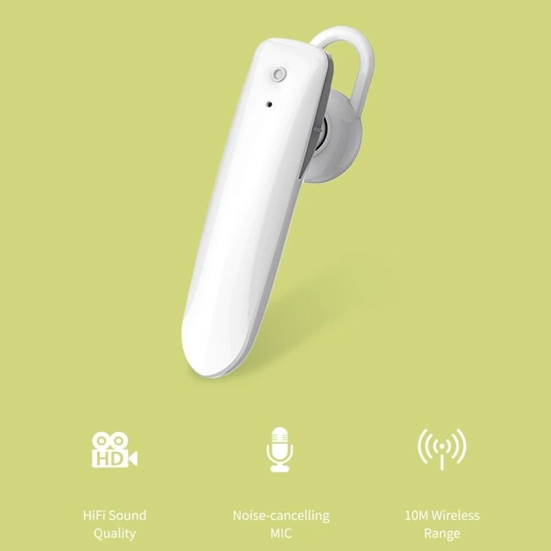 Bluetooth-гарнітура Remax RB-T1 White (6954851295457) - зображення 7