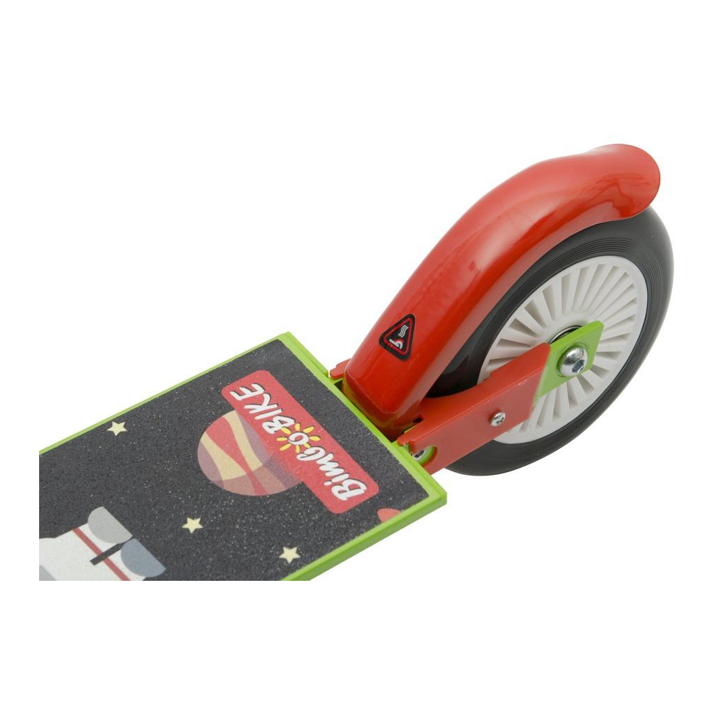 Самокат Bimbo Bike Cosmos 12`, чорний/зелений (75801-IS) - зображення 2