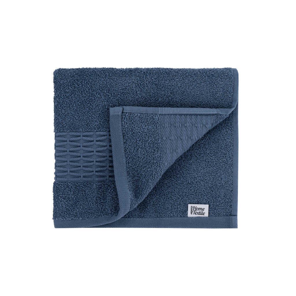 Рушник Ardesto набір махрових Lotus 2 шт 50х90см, 70х140см, 100% бавовна, синій (ART2357NA) - изображение 7