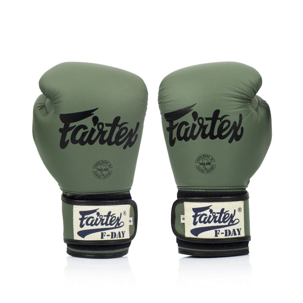 Боксерські рукавички Fairtex BGV11 Green 16 унцій (бинти в комплекті) (BGV11_16oz_Green) - зображення 3