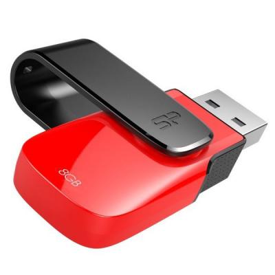 USB флеш накопичувач Silicon Power 8Gb Ultima U31 Red USB 2.0 (SP008GBUF2U31V1R) - зображення 3