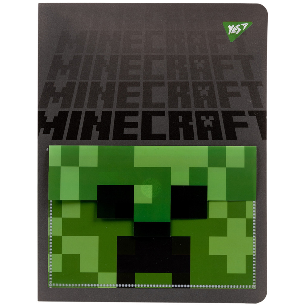 Папка з файлами Yes А4 з 20 файлами Minecraft з кишенею (492103) - зображення 1