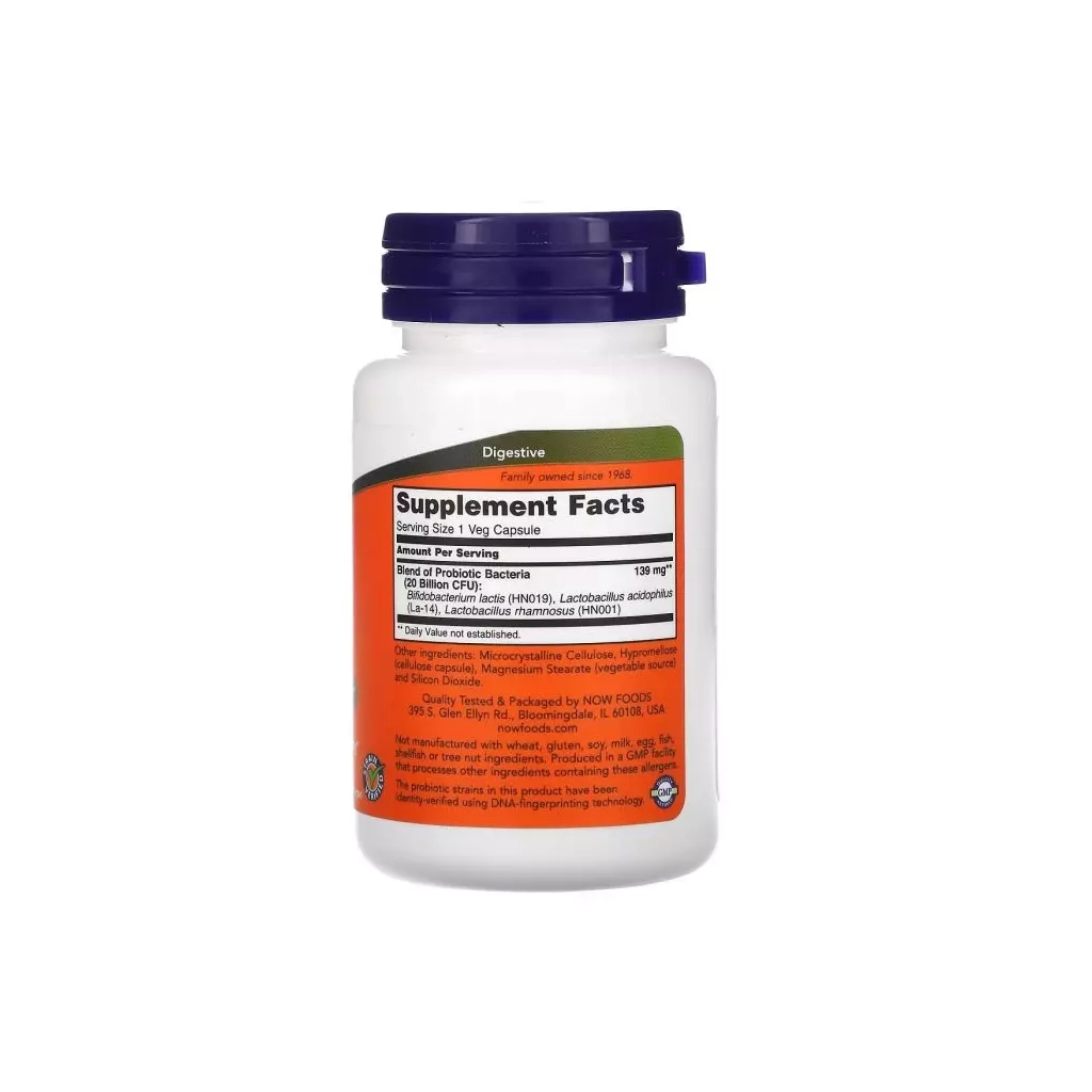 Пробіотики Now Foods Для Жінок, 20 млрд КУО, Woman's Probiotic, 20 Billion (NOW-02906) - зображення 2