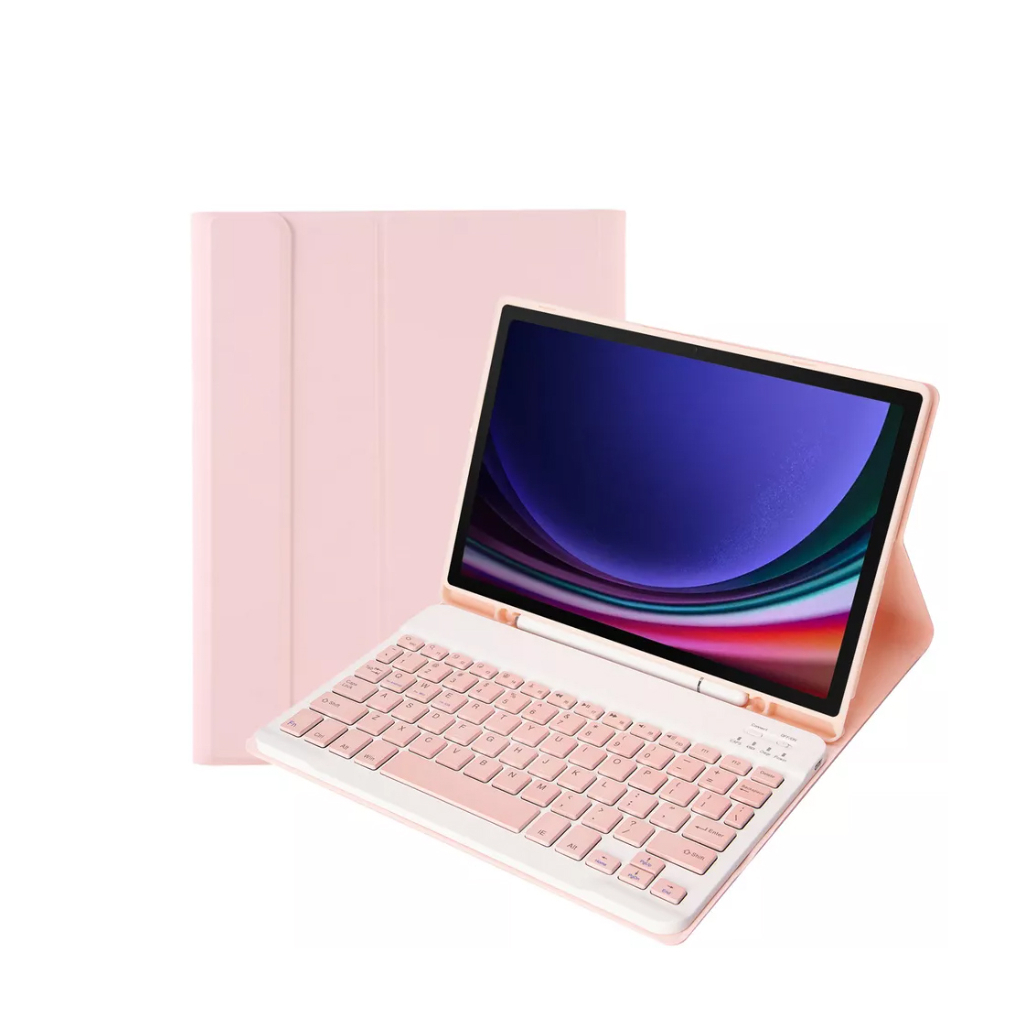 Чохол до планшета BeCover Keyboard Samsung Tab A9 SM-X115 8.7" Pink (712359) - зображення 4