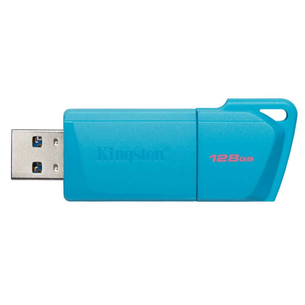 USB флеш накопичувач Kingston 128GB DataTraveler Exodia M Blue USB 3.2 (KC-U2L128-7LB) - зображення 2