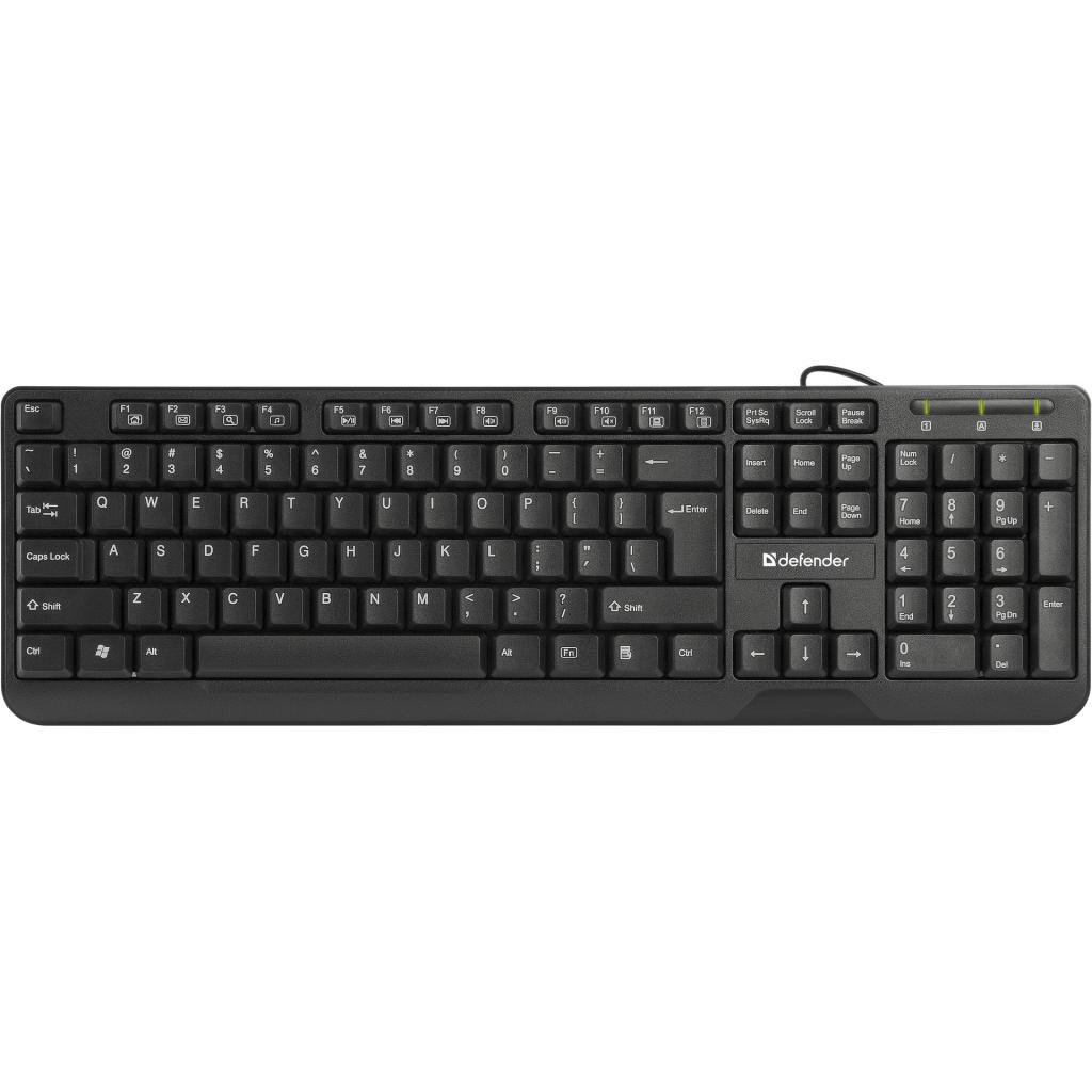 Клавіатура Defender OfficeMate HM-710 (45710) - зображення 1