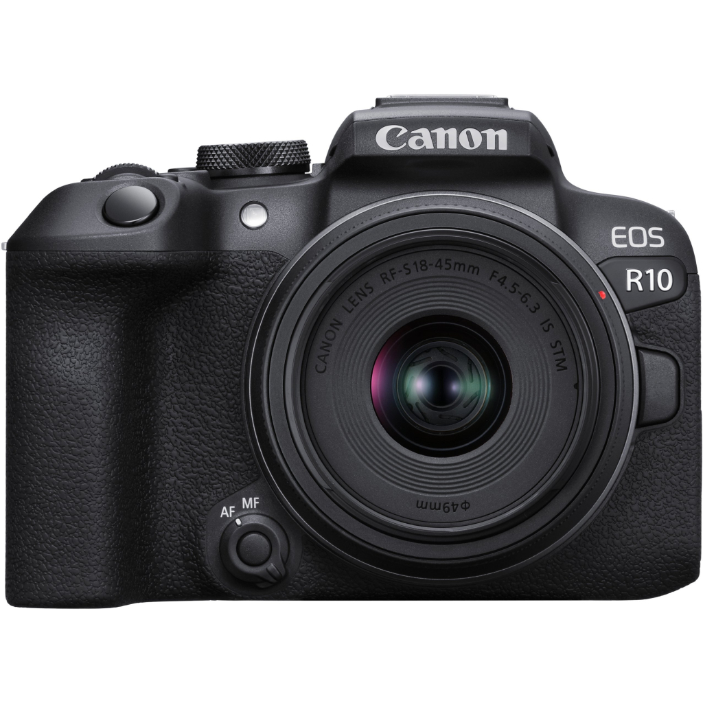 Цифровий фотоапарат Canon EOS R10 + RF-S 18-45 IS STM (5331C047) - зображення 1