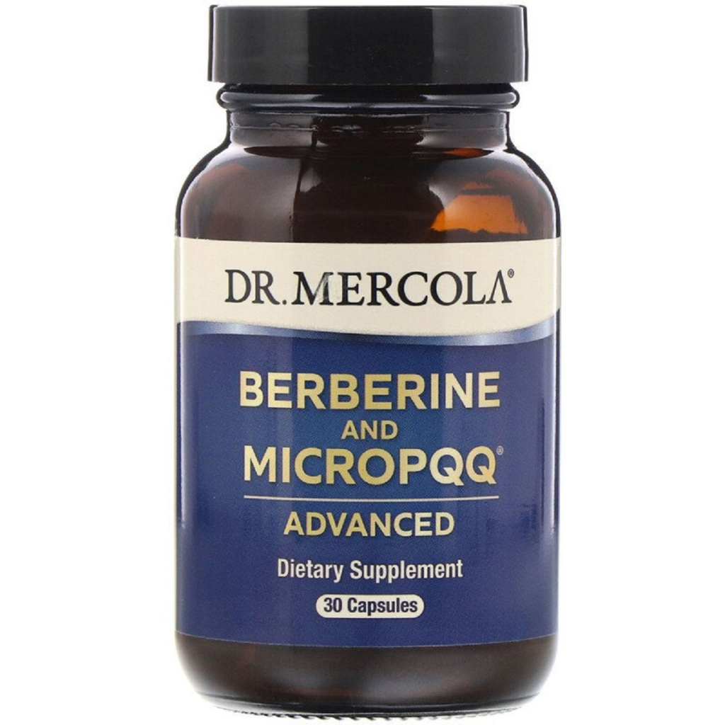 Амінокислота Dr. Mercola Берберин і MicroPQQ, Berberine and MicroPQQ Advanced, 30 кап (MCL-01846) - зображення 1