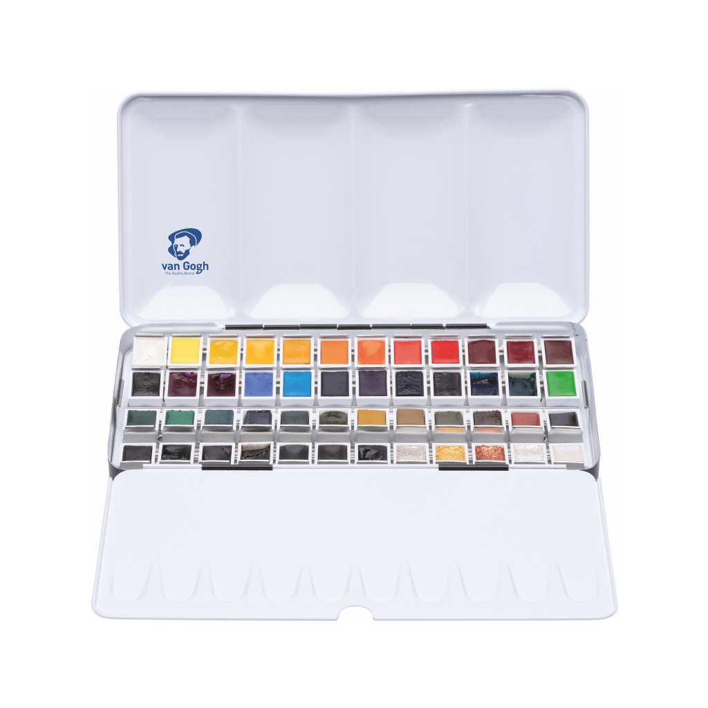 Акварельні фарби Royal Talens Van Gogh 48 кольорів (8712079422875) - зображення 1