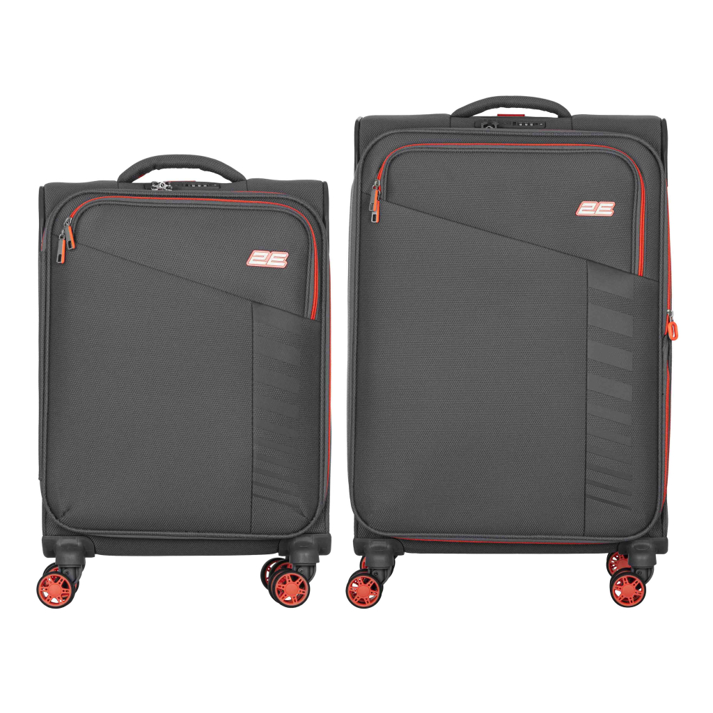 Набір валіз 2E Trek (M+S), сірі (2E-SPE-TREK-SET4-GR) - зображення 4