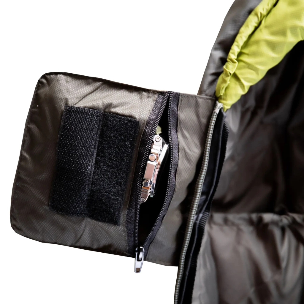 Спальний мішок Tramp Fjord Long кокон правий green/grey (UTRS-094L-R) - зображення 8