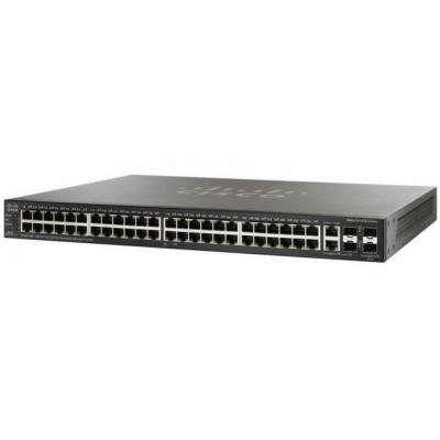 Комутатор мережевий Cisco SF350-48-K9-EU - зображення 1