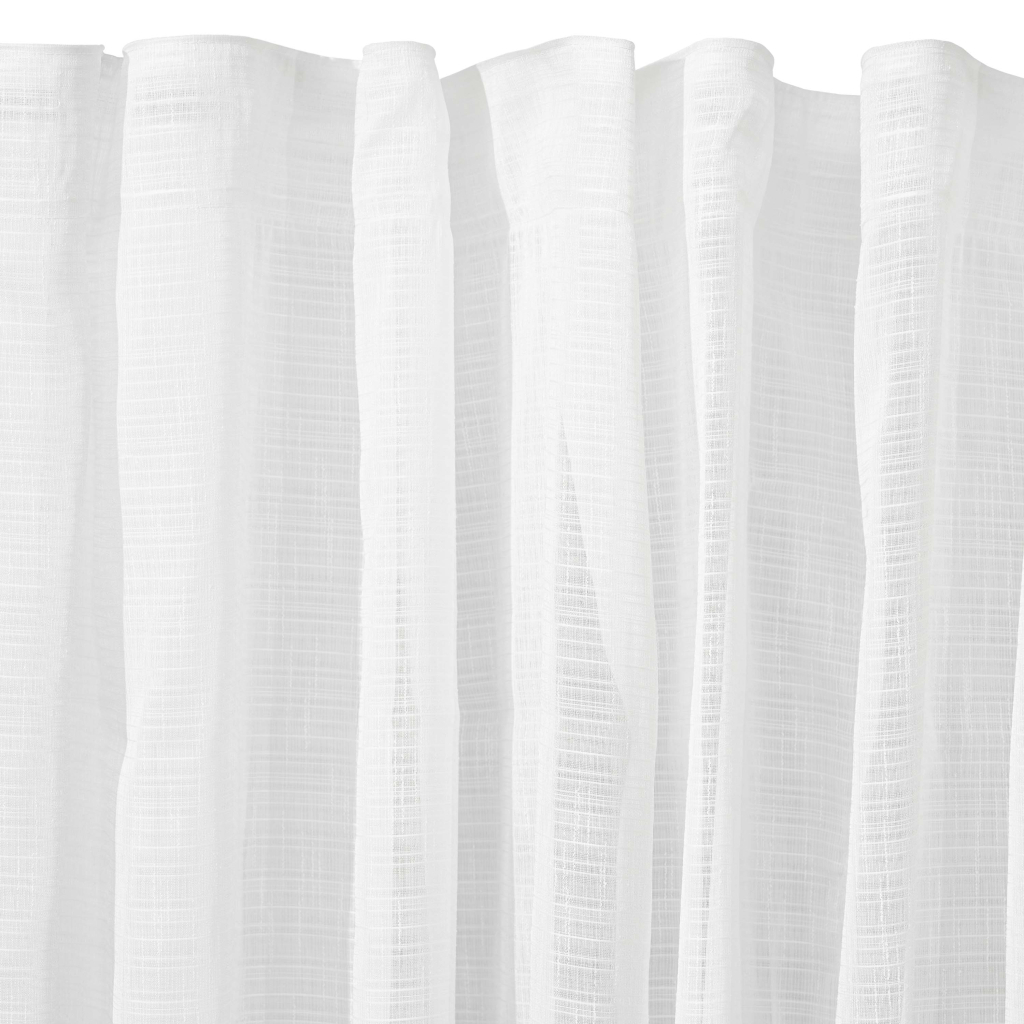 Штора Ardesto Гардина штучний льон 100% поліестер 300х270 см, білий (ART1080WH) - зображення 2