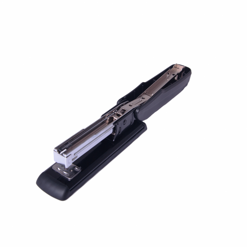 Степлер Buromax пластиковий, 20 арк., скоби №24; 26, 136х36, 5х53 мм, сірий (BM.4227-09) - зображення 3