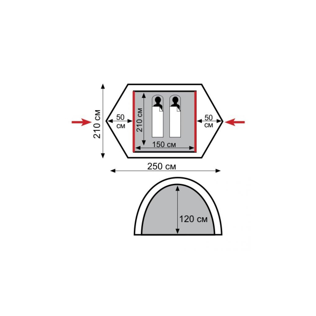 Намет Tramp Scout 2 v2 (UTRT-055) - зображення 2