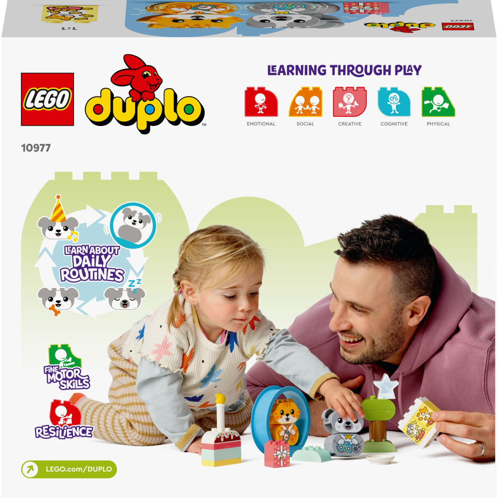 Конструктор LEGO DUPLO My First Моє перше цуценя та кошеня зі звуками 22 деталі (10977) - зображення 10