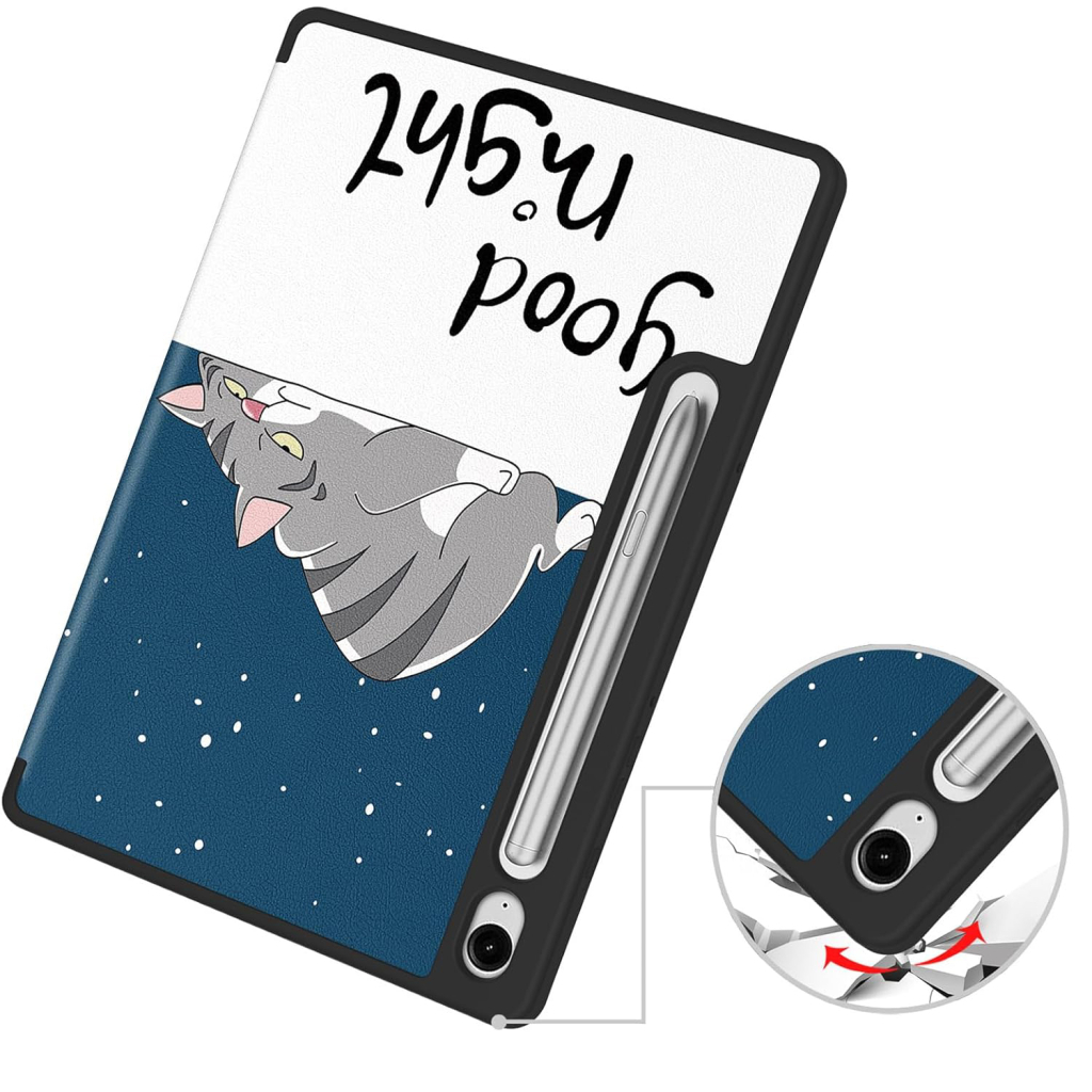 Чохол до планшета BeCover Flexible TPU Mate Samsung Galaxy Tab S10 FE (SM-X520/SM-X526) 10.9" Good Night (713271) - зображення 3