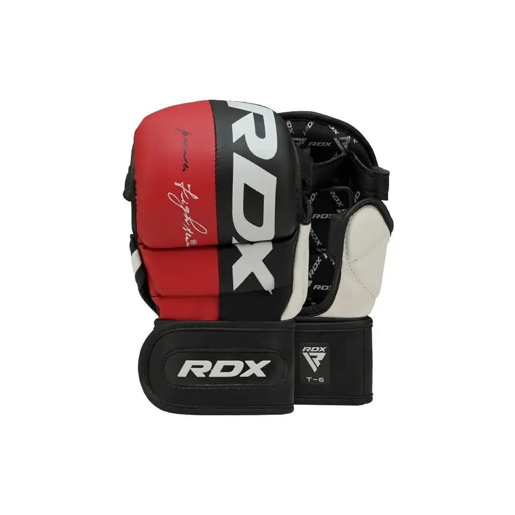Рукавички для MMA RDX T6 Plus Rex Red L (GGR-T6R-L+) - изображение 1