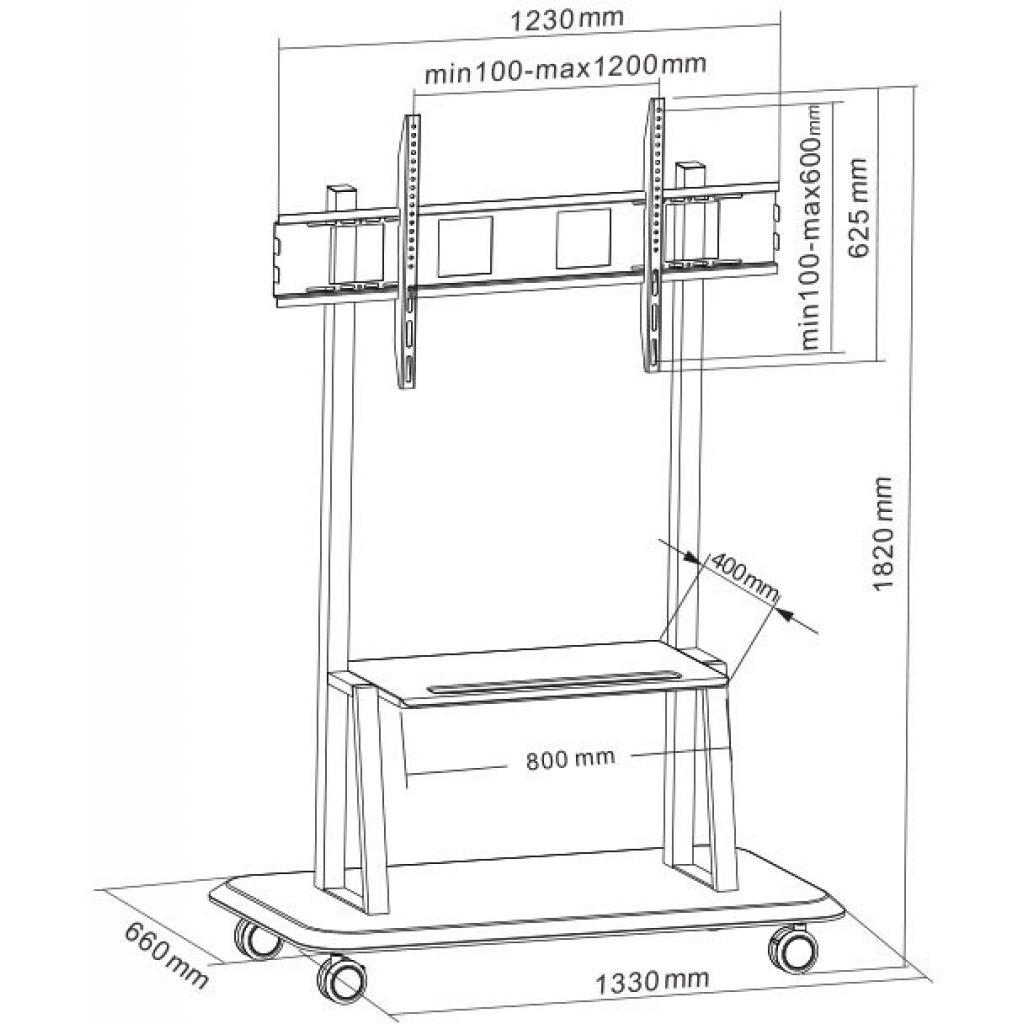 Стійка презентаційна Charmount CT-FTVS-T2 - зображення 6