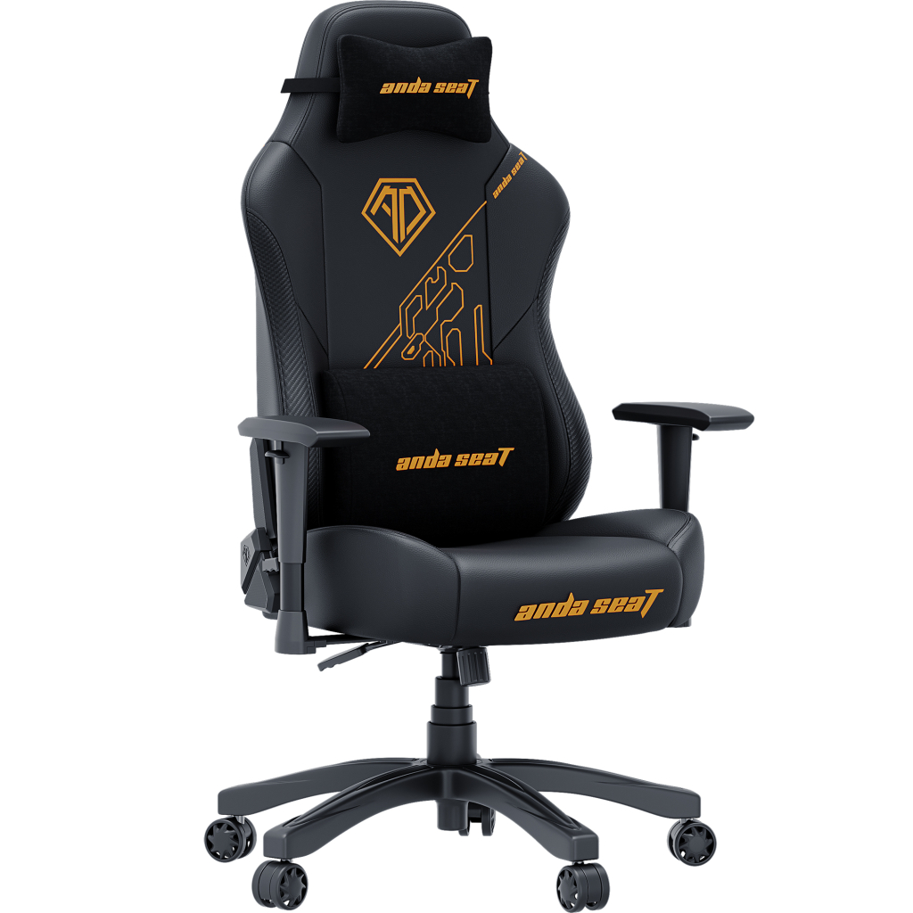 Крісло ігрове Anda Seat Phantom 3 Fabric Size L Dark Grey (AD18Y-06-GB-F) - зображення 1