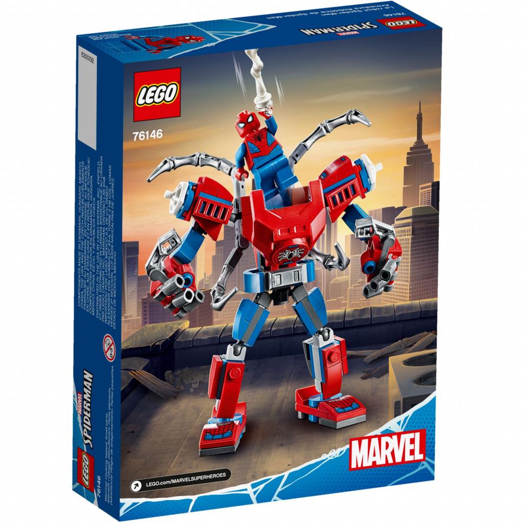 Конструктор LEGO Super Heroes Marvel Comics Робокостюм Людини-Павука 152 деталі (76146) - зображення 4