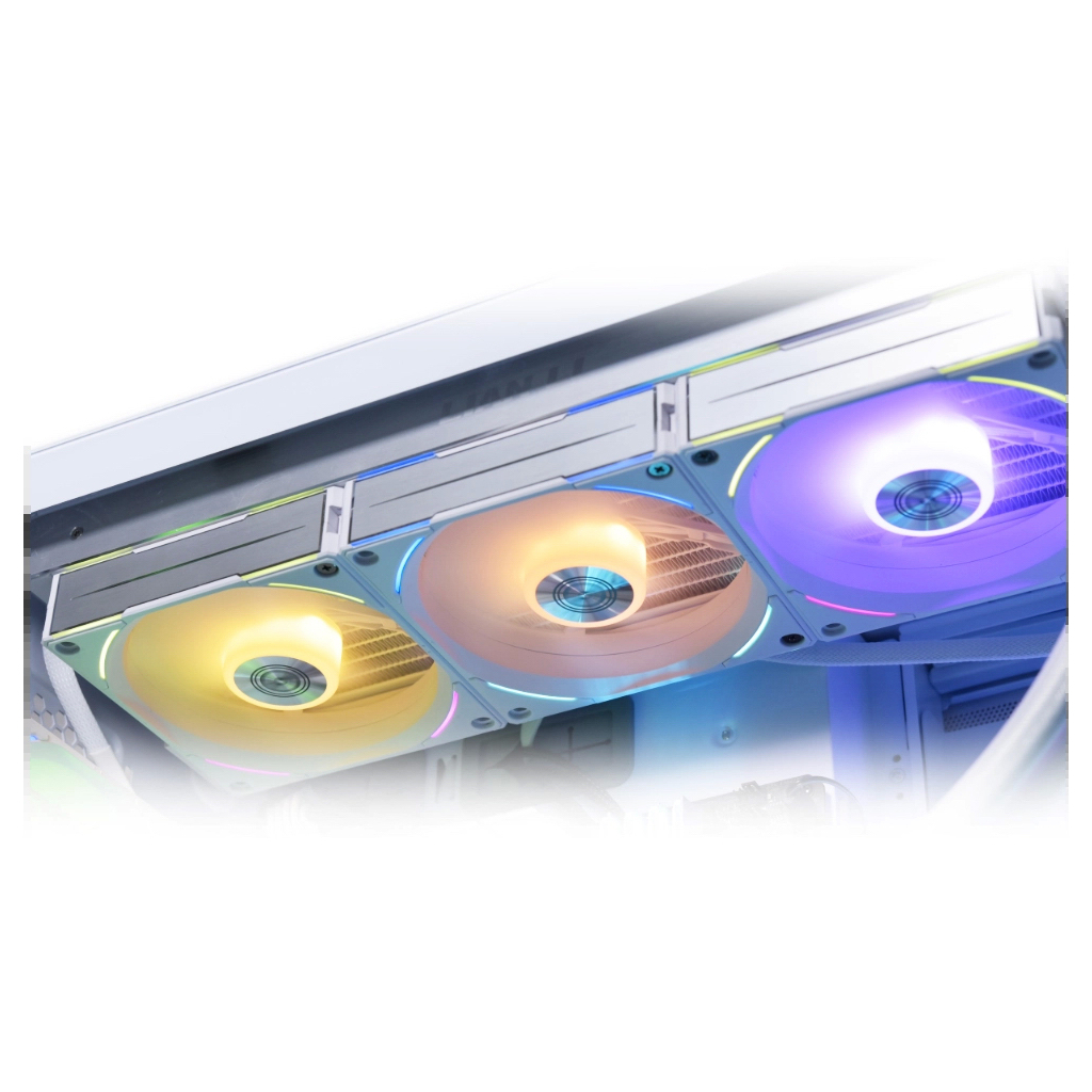 Кулер до корпусу Lian Li Uni Fan ALV2 120-3 Triple White (G99.12ALV23W.00) - зображення 4