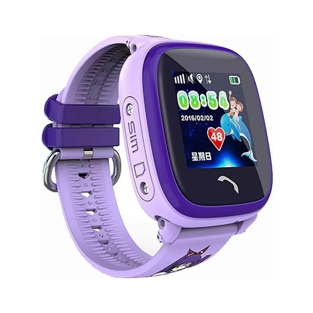 Смарт-годинник UWatch DF25 Kids waterproof smart watch Purple (F_52339) - зображення 4