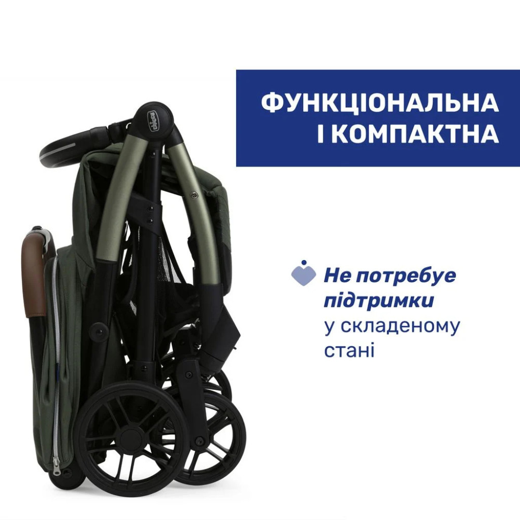 Коляска Chicco Goody XPlus Зелена 8058664173075 (87040.38.00) - зображення 4