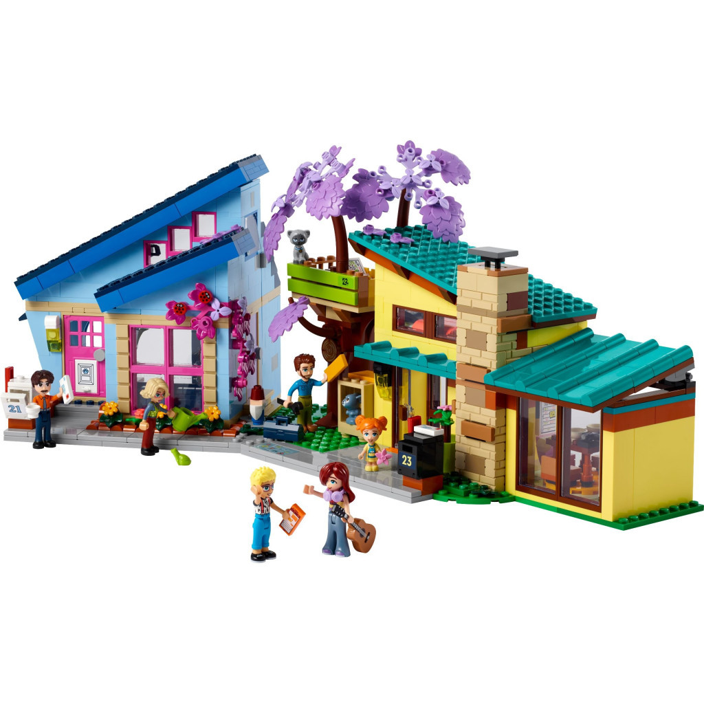 Конструктор LEGO Friends Родинні будинки Оллі й Пейслі 1126 деталей (42620) - зображення 2