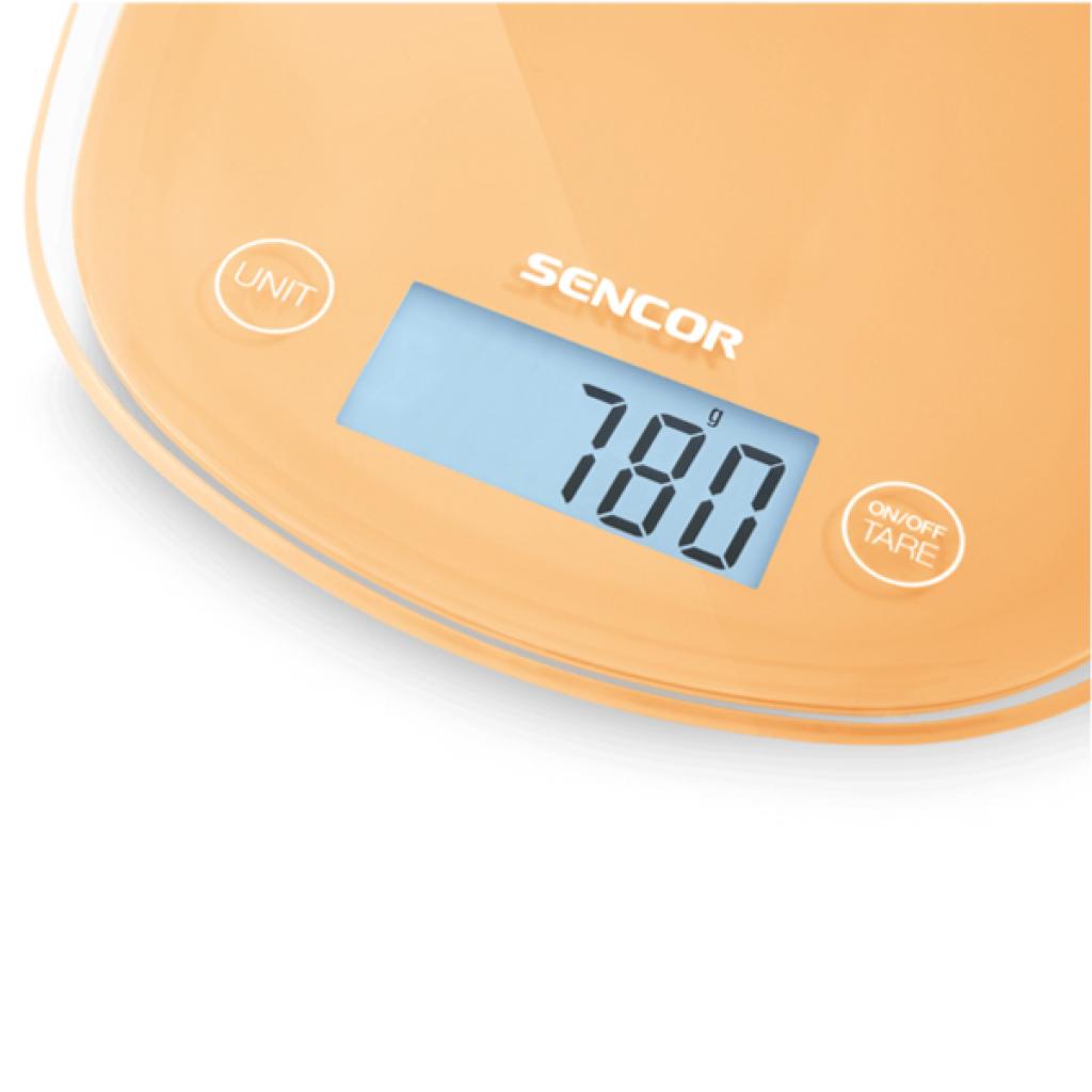Ваги кухонні Sencor SKS 33 OR - зображення 4