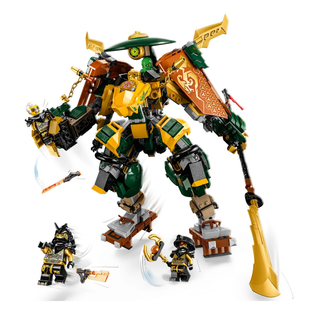 Конструктор LEGO Ninjago Командні роботи ніндзя Ллойда й Арін 764 деталей (71794) - зображення 3