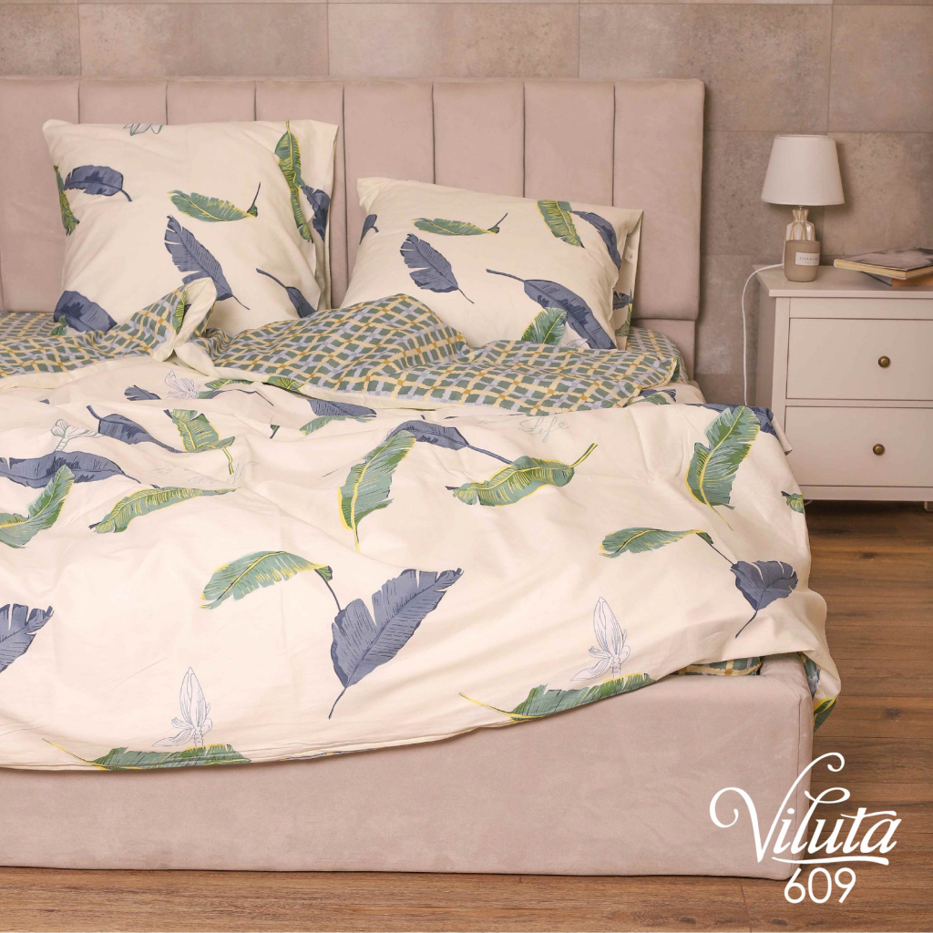 Постільна білизна Viluta 609 Сатин Twill двоспальна (609_dv) - зображення 1