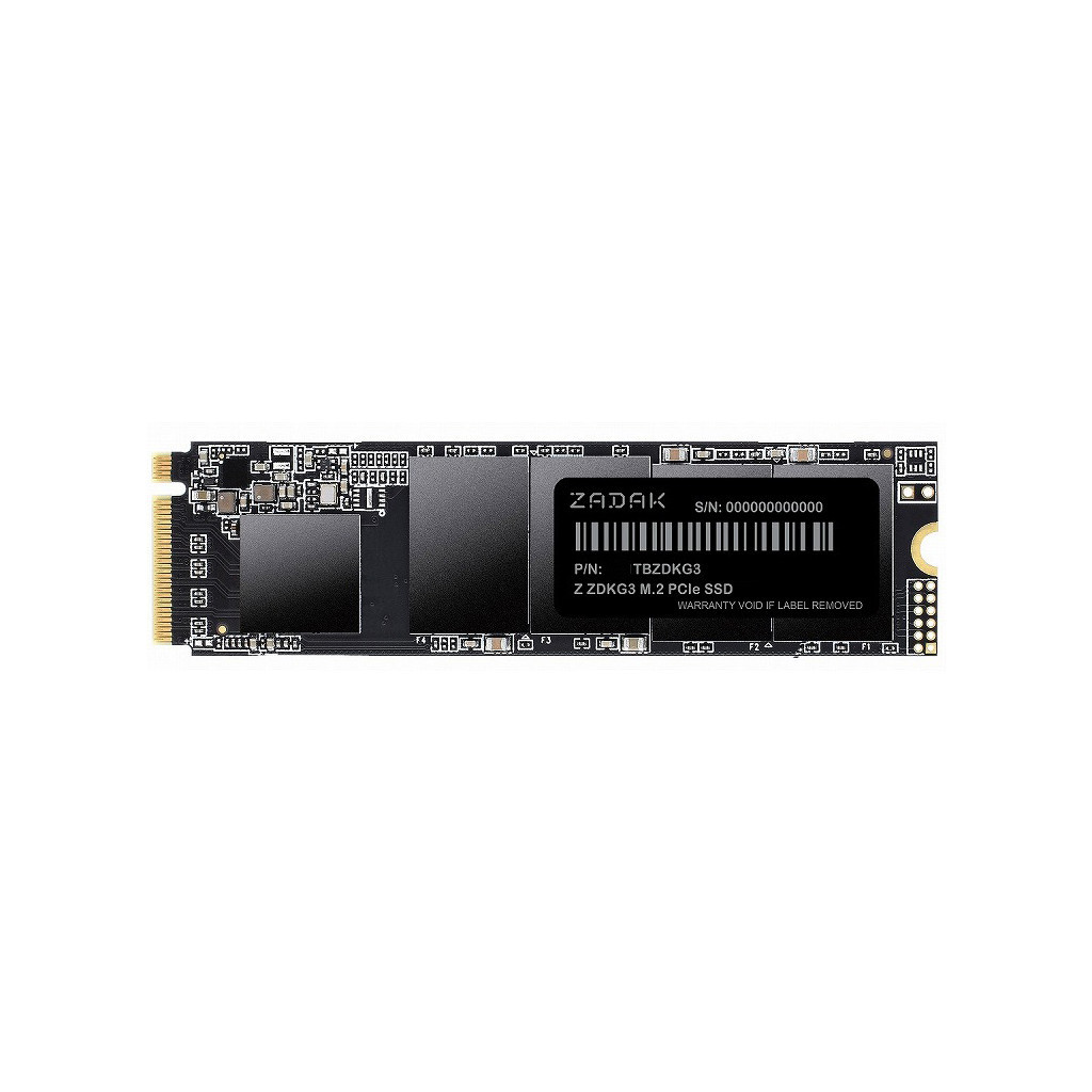 Накопичувач SSD M.2 2280 256GB Zadak (ZS256GZDKG3-1) - зображення 1