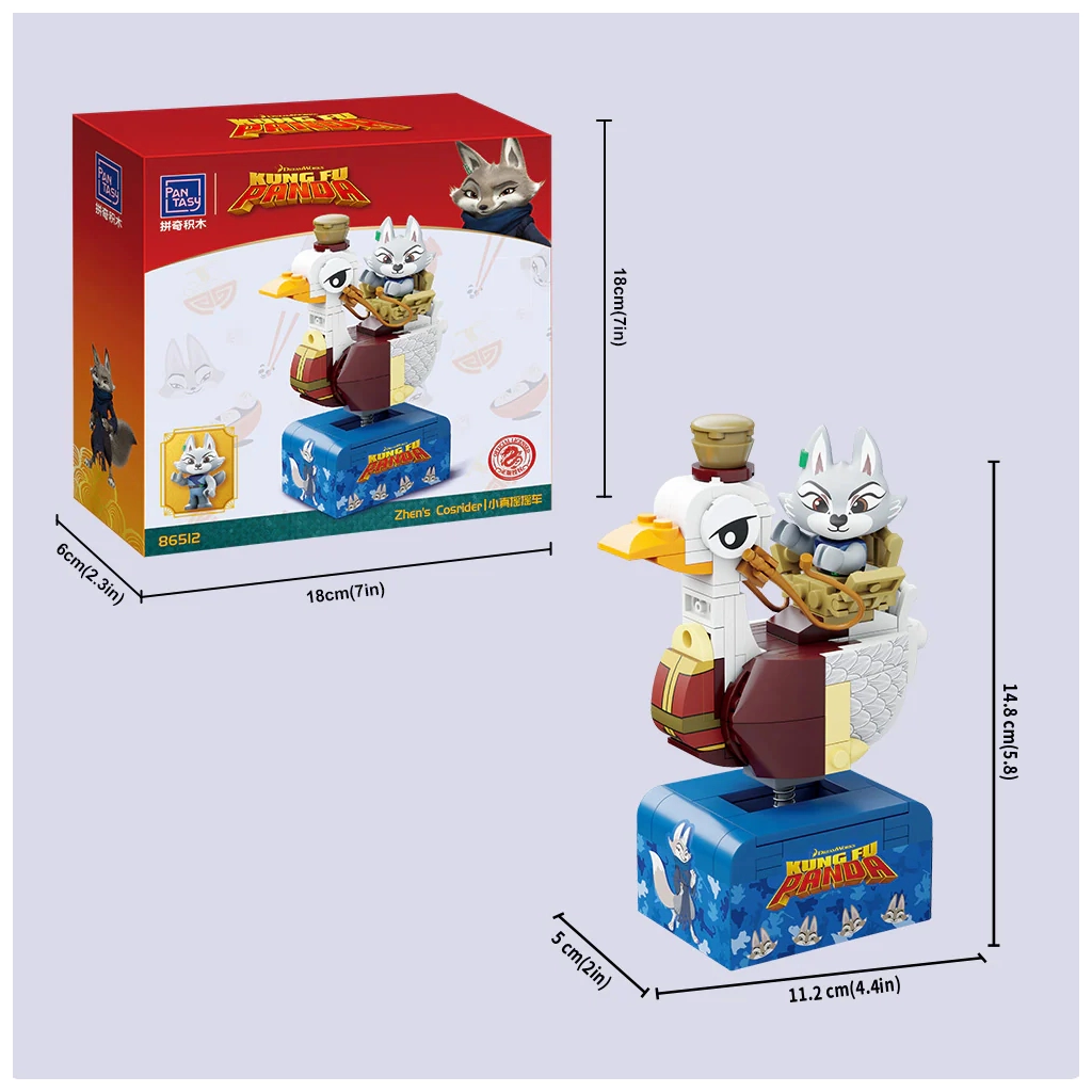 Конструктор Pantasy Kung Fu Panda Косрайдер Чжень (86512) - зображення 3