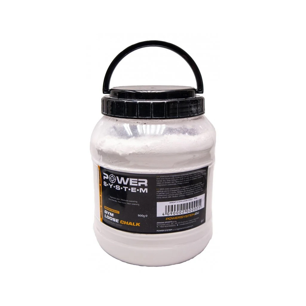 Магнезія Power System Powder Chalk 500g (PS_4090_500gr) - зображення 1
